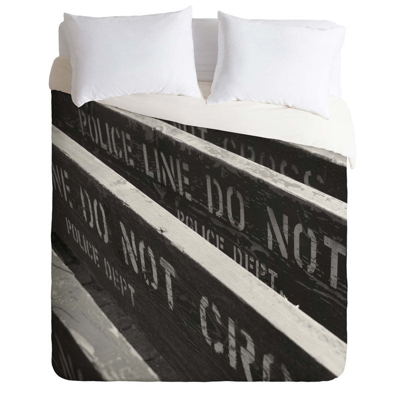 Leonidas Oxby Polyester Duvet Cover, King Duvet Cover + 2 King Shams