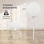Table d'appoint 31,5 po blanche-134454096