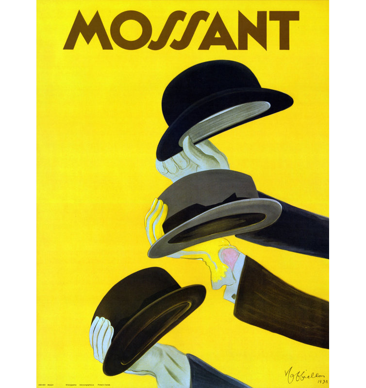 Publicité rétro «Mossant»