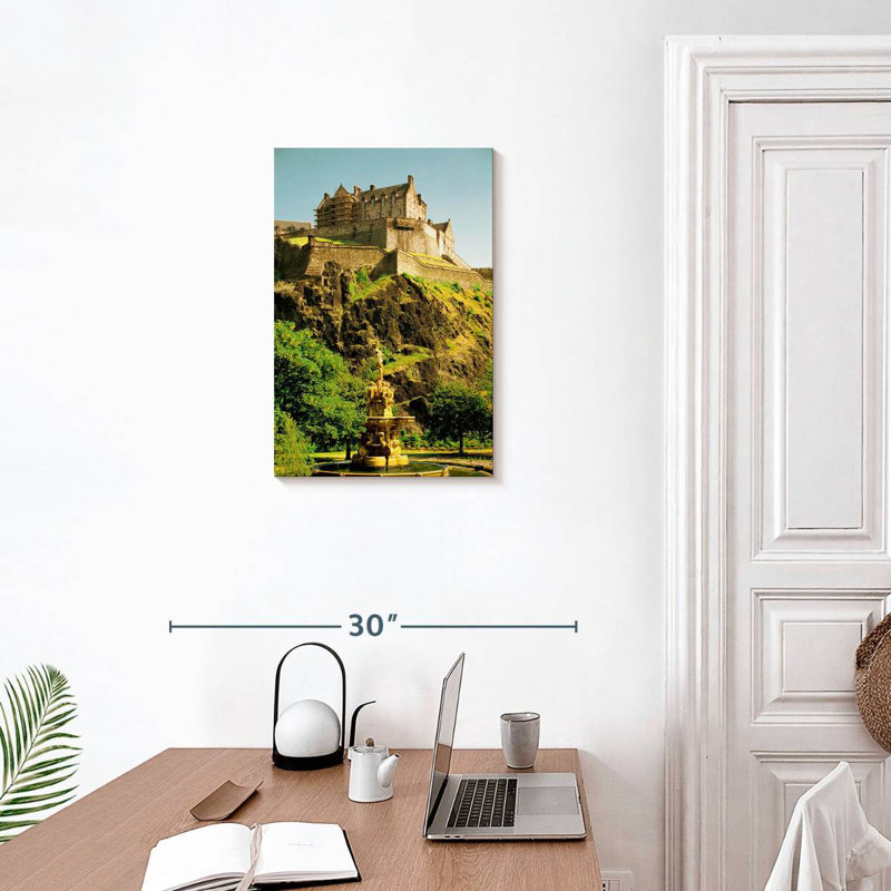 Aime Cliffside Edinburgh Castle, 24" H x 16" W