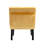 Fashionable Mustard Velvet Comfortable Chair For Dining And Living Rooms - Solid +Plywood Structure, Good Resilience Filler, Quick Assembly Comfortable, Velvet, Accent Chair, Kitchen Areas, Soft-1100290736