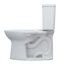 Toilette allongée deux pièces à hauteur universelle 1,6 GPF TOTO® Drake® avec cofiontect®, coton blanc-89612325-61189657