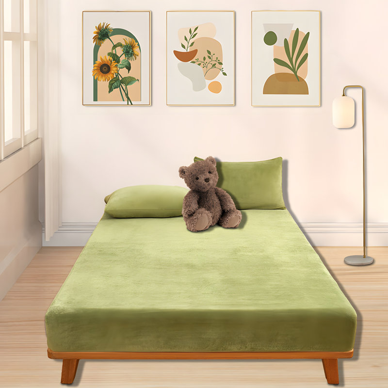 Embroidery Fitted Sheet