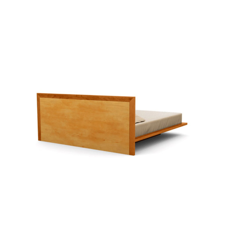 Moduluxe Solid Wood Platform Bed, Queen, Autumn Cherry, 35" H