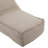 Perry Outdoor Bean Bag Lounge Chair, Beige, Set Of 1-1487798286