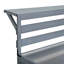 Îlot de cuisine durable de 62,3 po avec plateau en acier inoxydable, tiroirs spacieux et tablette surélevée pour le barbecue et le jardin-128517085