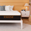 Matelas en mousse à mémoire de forme de 10 po de taille moyenne avec housse infusée de thé vert et de graphène - essai gratuit de 100 nuits