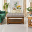 Grande table basse carrée avec repose-pieds-1790899053