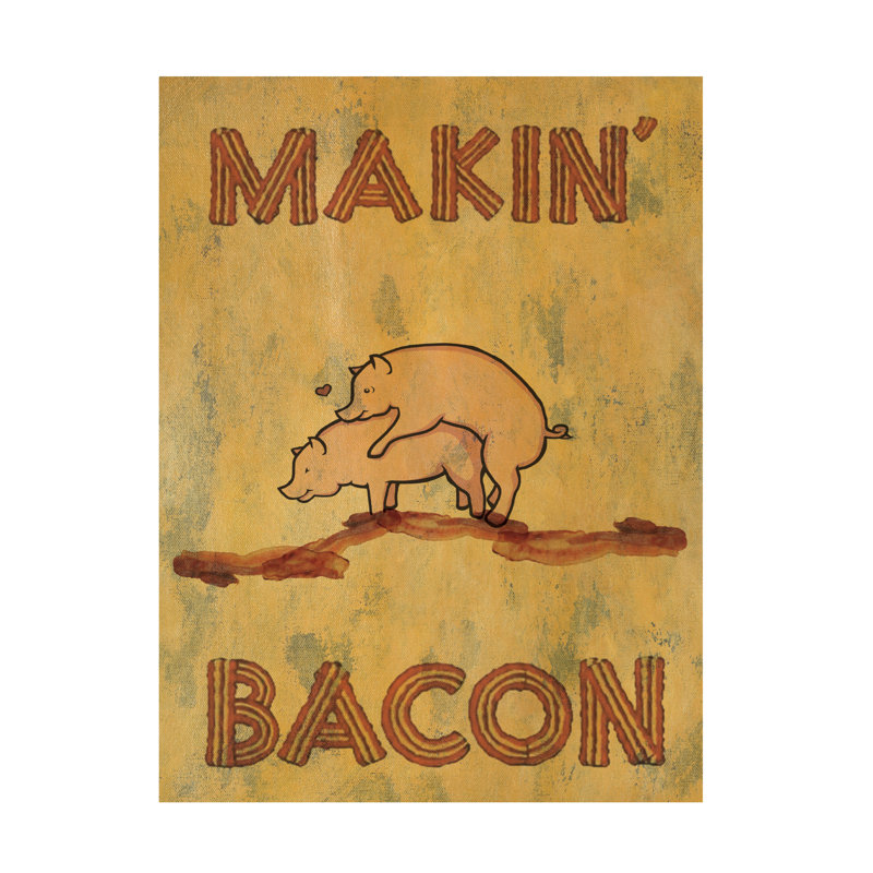 Art sur toile Marcus Jules Makin Bacon, H 14 po x l 19 po