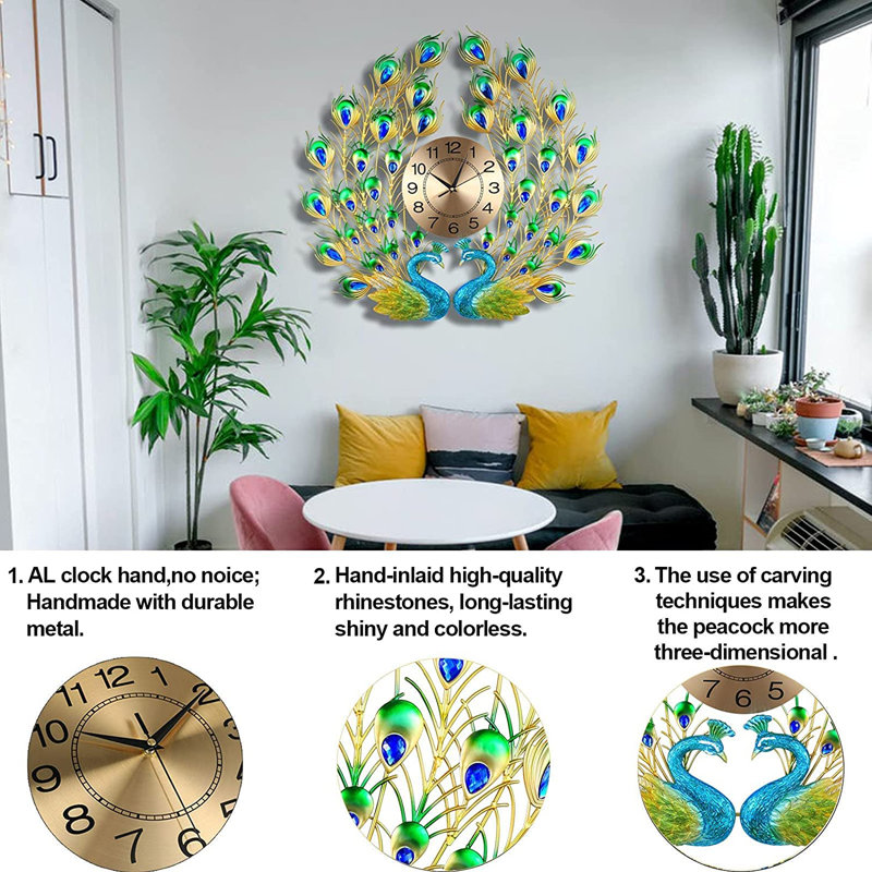Metal Wall Clock