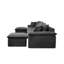 Canapé modulaire de 144 po - Canapé en U surdimensionné en velours côtelé avec repose-pieds mobile, confortable, moderne et sans assemblage-132237913-132237917