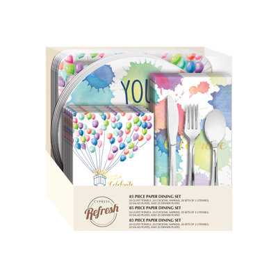 Ensemble de fournitures pour 10 invités
