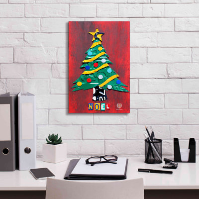 "Noel Christmas Tree Plate Art" par Design Turnpike