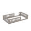 Lit plateforme en bois avec garde-corps-85904979