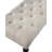 Leviton Fabric Tufted Turned Leg  Dining Bench-1158240794