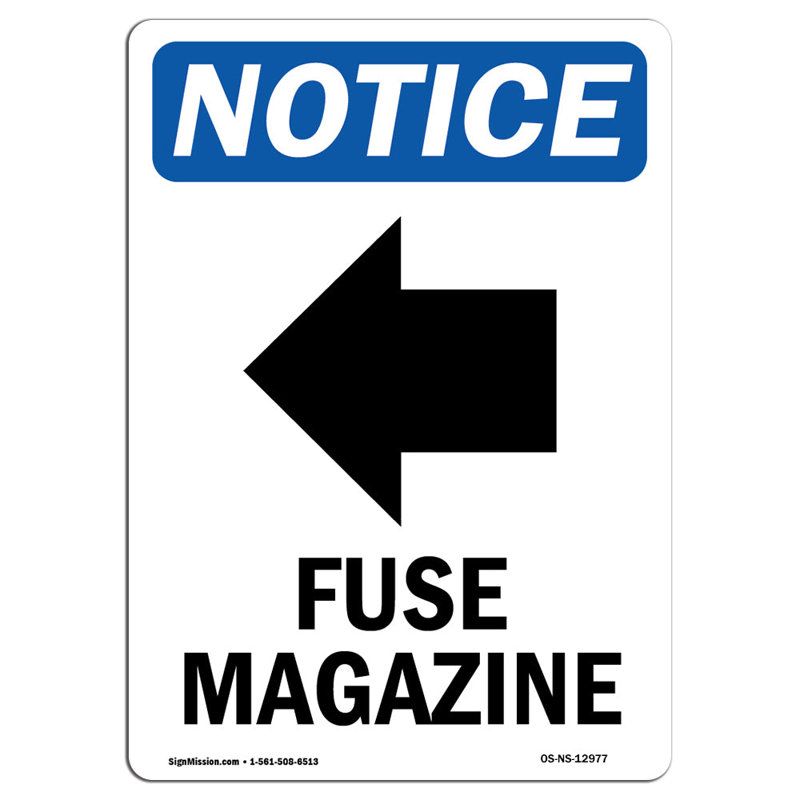 Enseigne de magazine Fuse