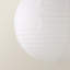 Paper Dome Pendant Shade ( Slip-On ) in White-1140480880