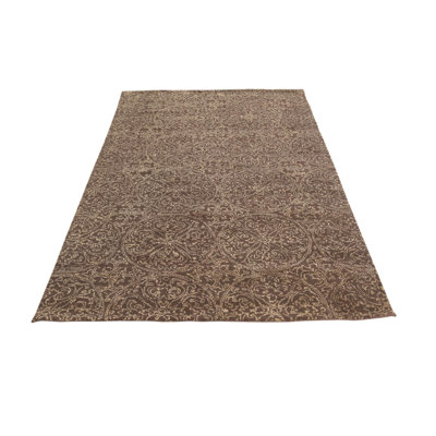 5x8 Pineland Dark Brown Rug