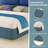 Upholstered Platform Bed With Panel-1548771642-1548771640