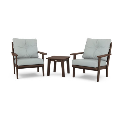 Lakeside 3-Piece Deep Seating Chair Set