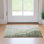 Tapis olive Prisco lavable à la machine de qualité supérieure