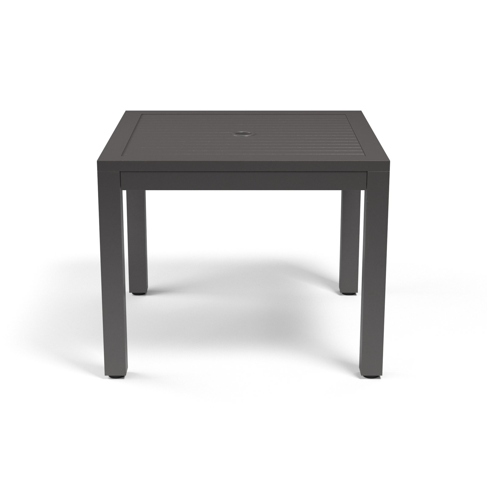 Poinsettia 36'' Outdoor Dining Table, Graphite, 29"H x 36"W x 36"W