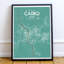 Cairo City Map - No Frame Print-1485591391