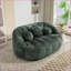Fauteuil à billes Lazy Enfants - intérieur / extérieur, mousse haute densité | Chenille émeraude