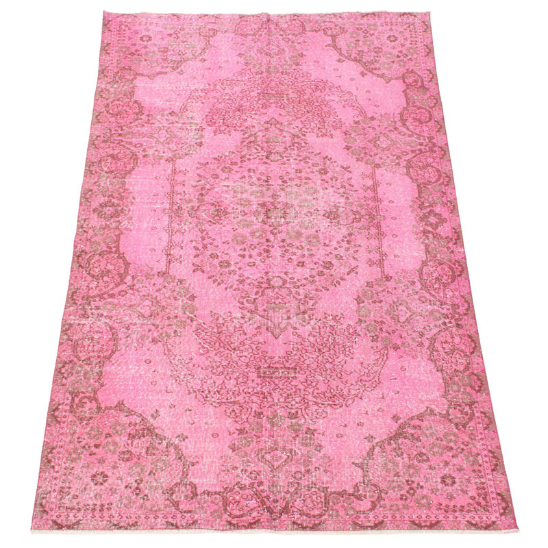 One-of-a-Kind 5'3" X 8'10" New Age Wool Area Rug in
