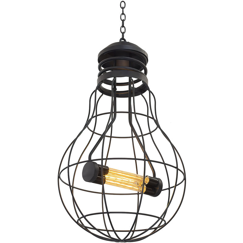 Edison 3 - Light Pendant, Old World Gold