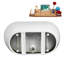 Baignoire autoportante 55 "avec drain interne Streamline-101681183