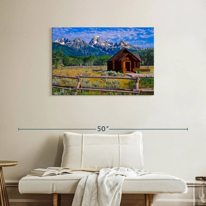Chapelle en bois Adella Grand Teton, H 24 po x l 36 po