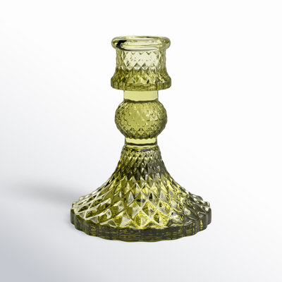 Samira Glass Tabletop Candlestick
