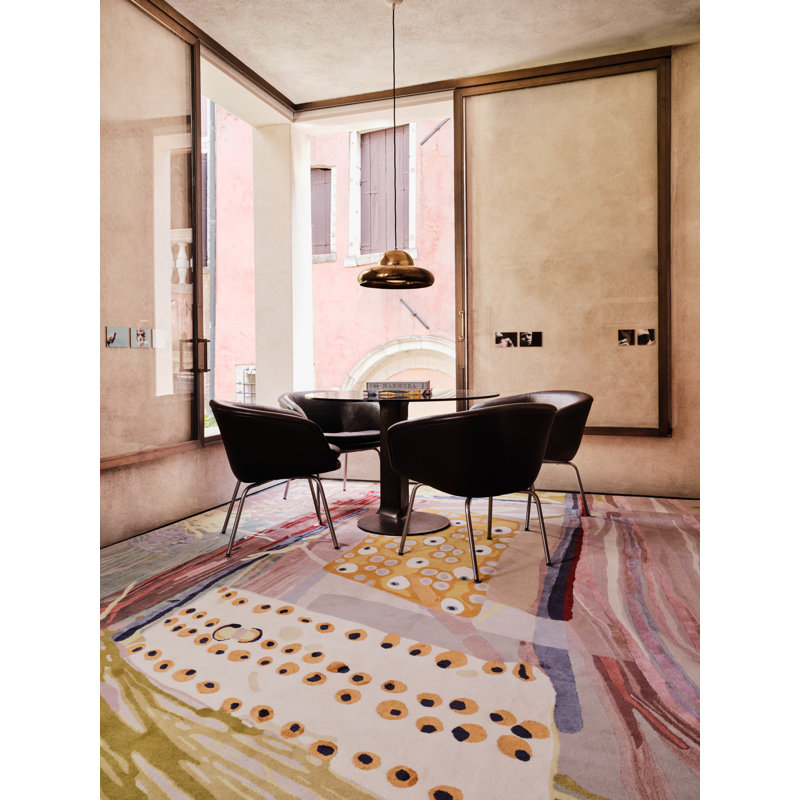 Chihuly Coho Multi Area Rug, Rectangle 4' x 6'