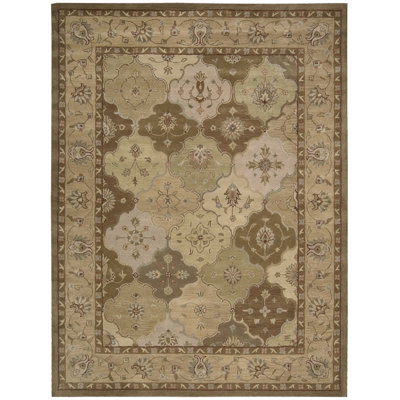 Grandon Wool Oriental Indoor Rug