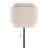Tier 64" Contemporary Metal Floor Lamp in Black Metal with Beige Linen Shade-1349907126-1349907127
