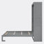 Lit plateforme avec rangement Irton