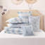 Striped and Toile Comforter Set