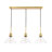 Manoel 3-Light Dimmable Kitchen Island Pendant-2031220370