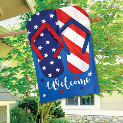 Drapeau de maison patriotique