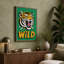 Wild Tiger Energy Modern - Wrapped Canvas-1134131267-1134131385