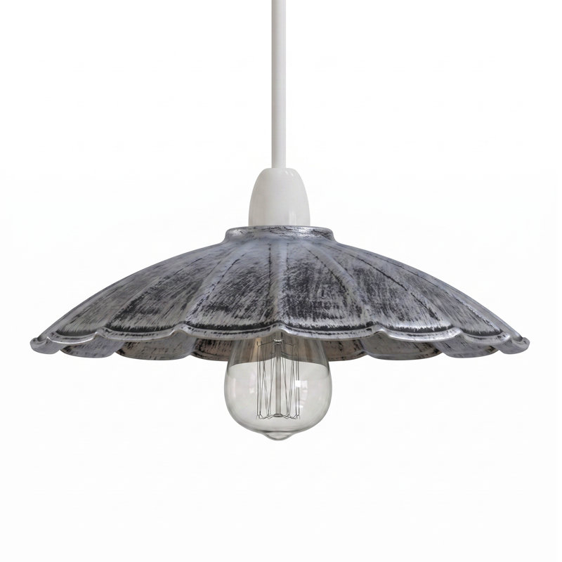 Parasol en forme d'abat-jour en métal 22 cm, petit abat-jour pour luminaire suspendu, remplacement facile de l'abat-jour pour luminaire suspendu, lampe de table, lampe sur pied, cuisine, salon