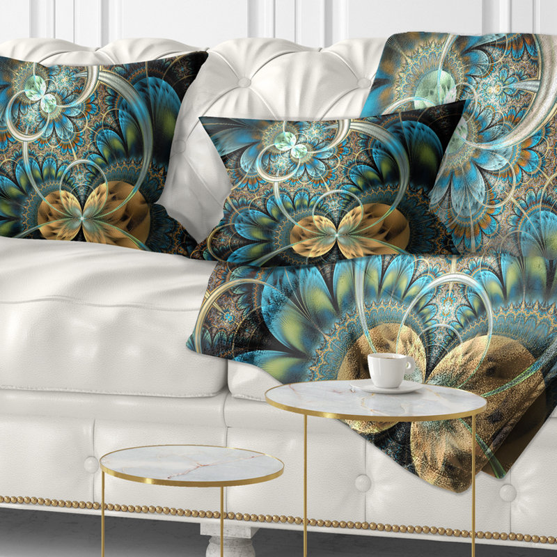 Coussin lombaire abstrait