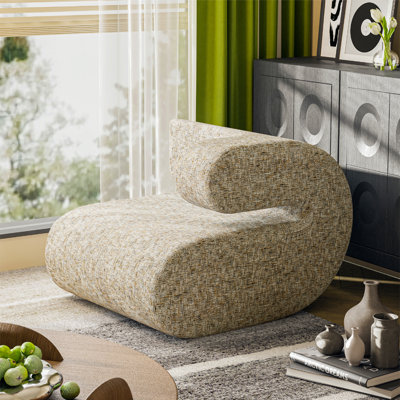 Housse modulaire courbée pour canapé Peony