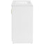 Meuble-lavabo de 36 pouces avec lavabo en céramique, structure en bois massif, portes, 3 tiroirs, espace de rangement spacieux, style rétro, poignée en métal exquis, style moderne pour lavabo, charnières, rangement, rainure unique