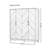 Italian Style Simple Solid Wood Wardrobe
