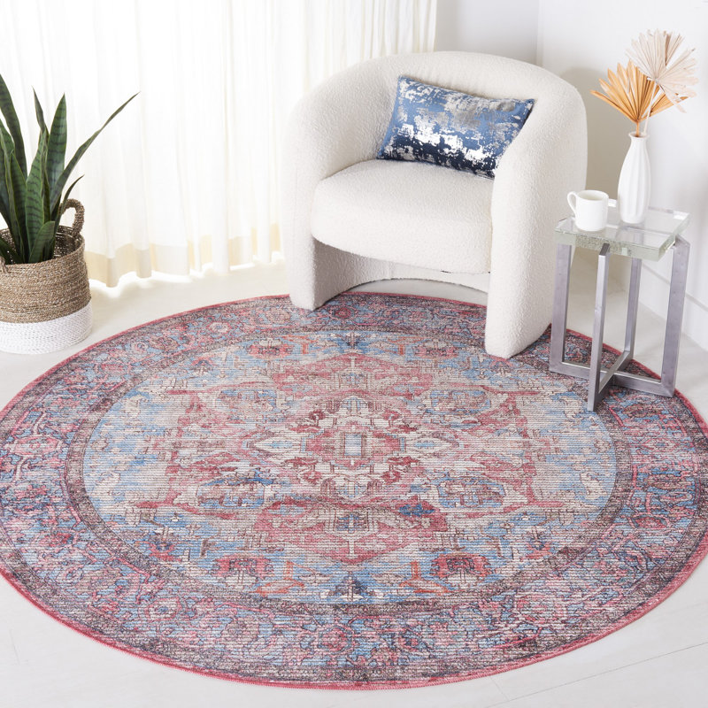 Tapis oriental Serapi Performance, Rond 6 pi 7 po