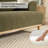 Upholstered Standard Sofa with Solid Wood Legs-757613644