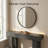 LED Light Console Table with Charging Station, 47.24" Modern Wood Entryway Table with 4 Drawers-324732805