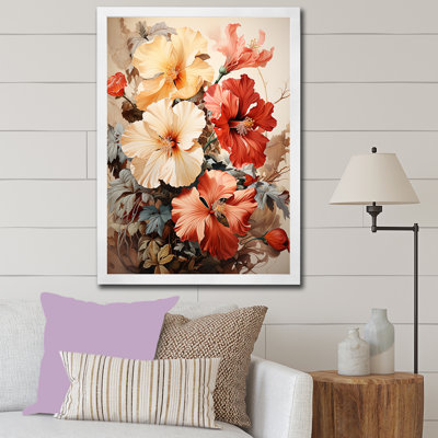 " Vintage Charm Hibiscus "